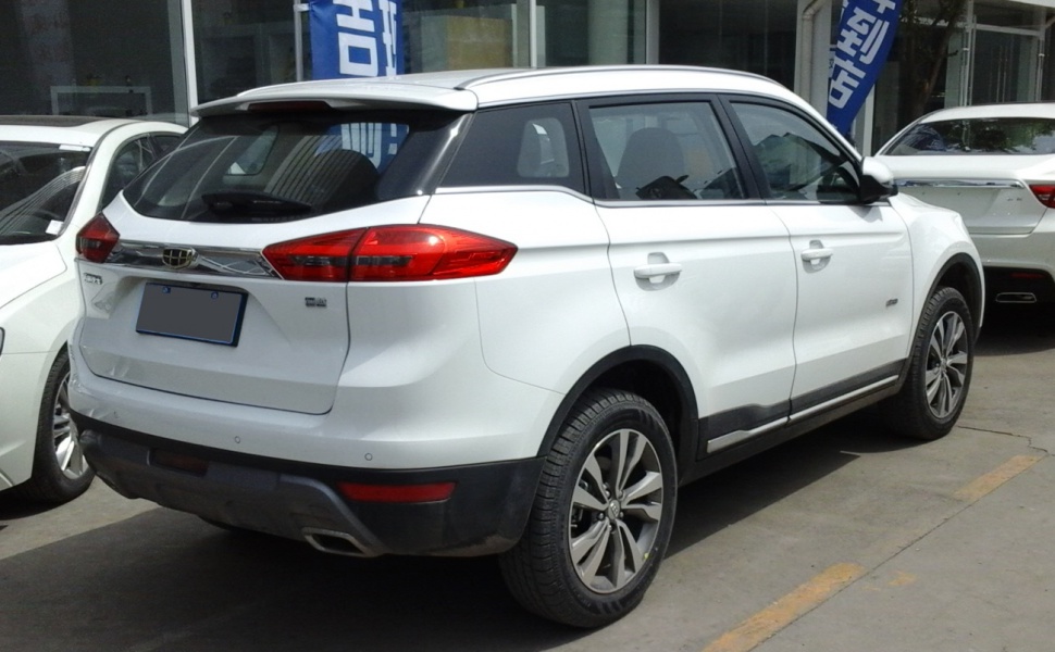 Geely emgrand x7 цвета